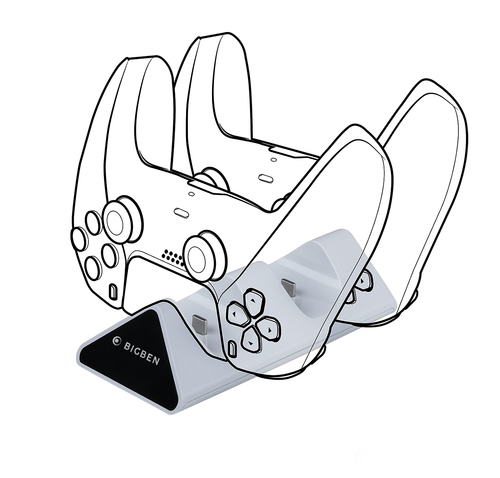 BIG BEN - BASE RICARICA 2 DUALSENSE PS5. FASTCHARGE 3H